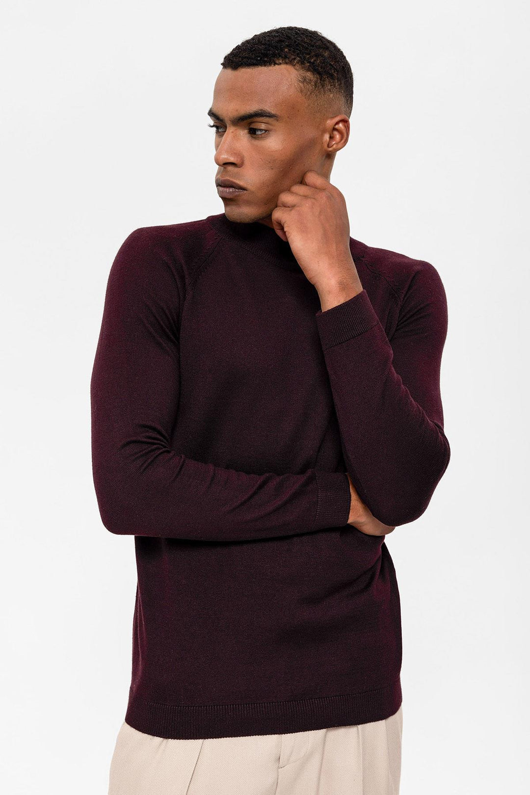 ANT Half Turtleneck Men's Knitwear - Billingham