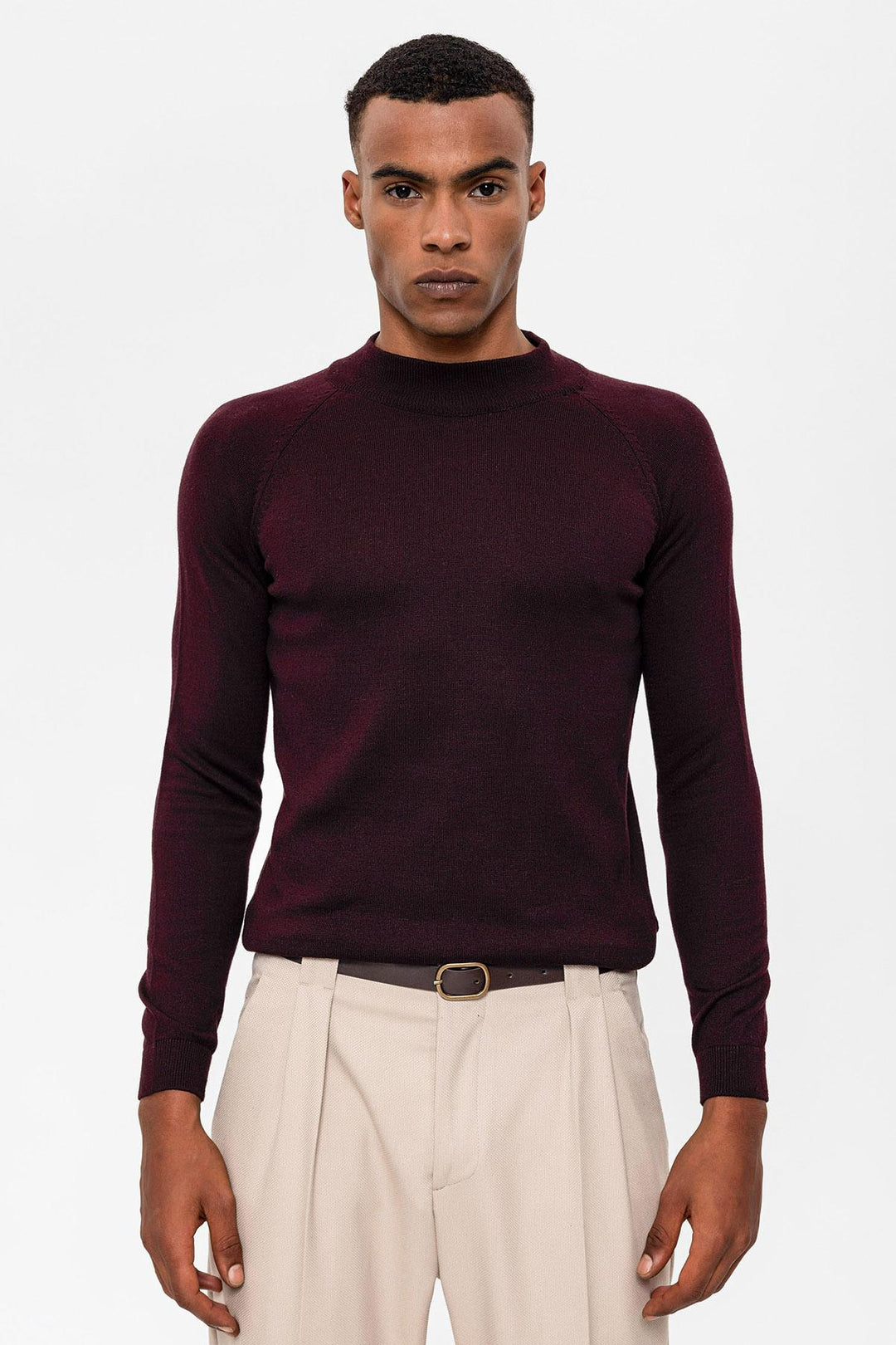ANT Half Turtleneck Men's Knitwear - Billingham