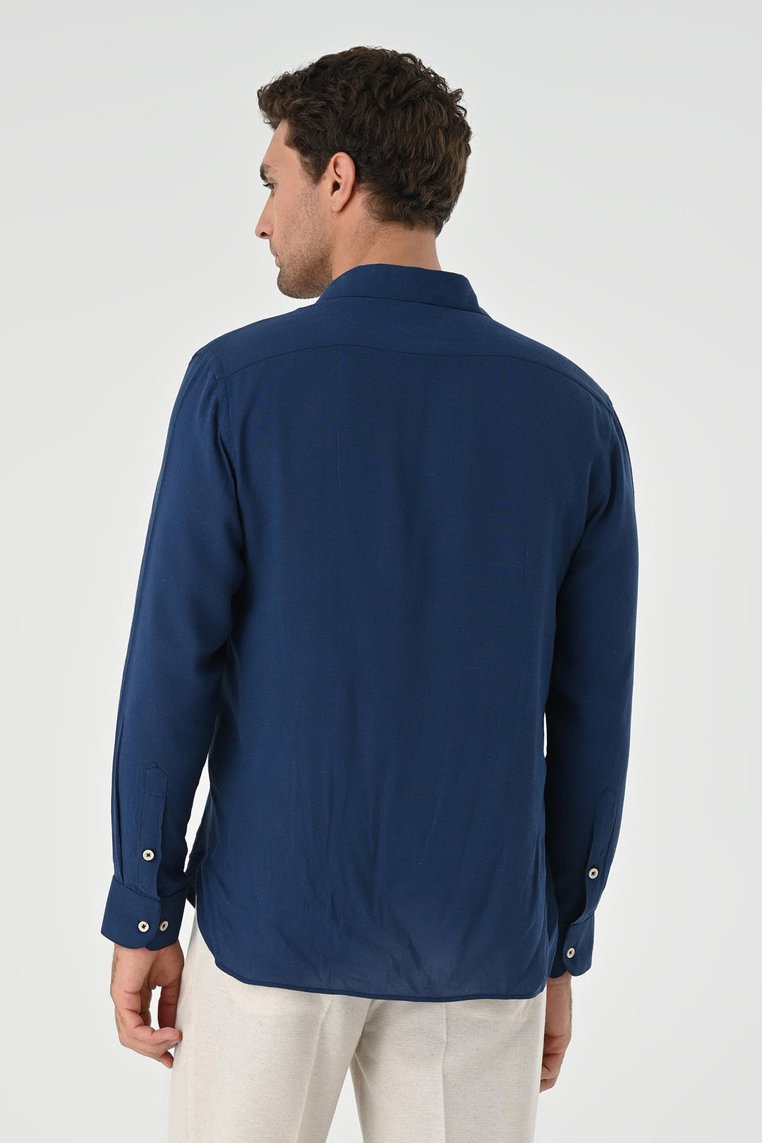ANT Half Pat Button Closure Long Sleeve Men's Shirt - The Acreage