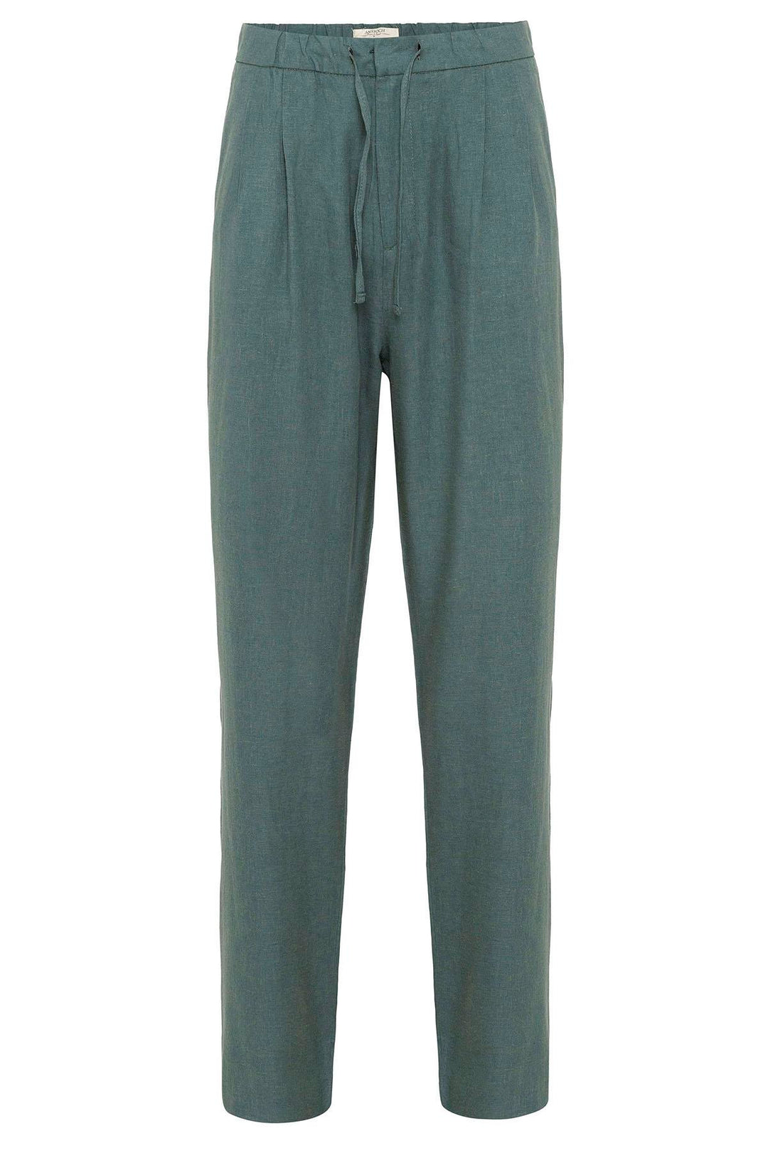 ANT Men's Linen Blend Baggy Pants with Waist Ties - Teaneck