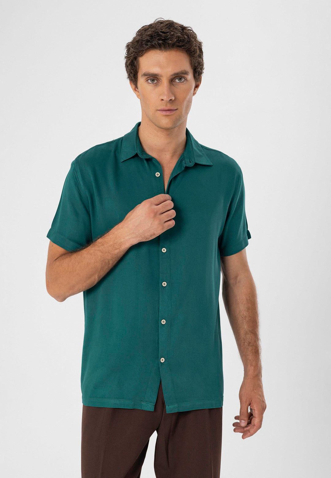 ANT Short Sleeve Regular Fit Men's Shirt - Valle de Bravo