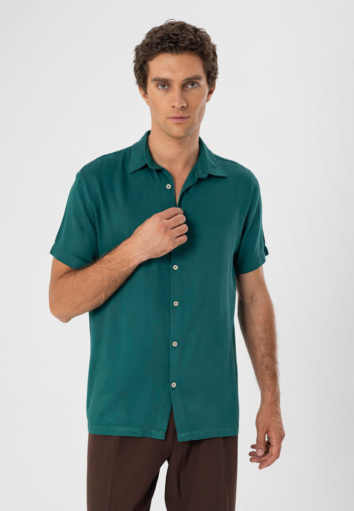 ANT Short Sleeve Regular Fit Men's Shirt - Valle de Bravo