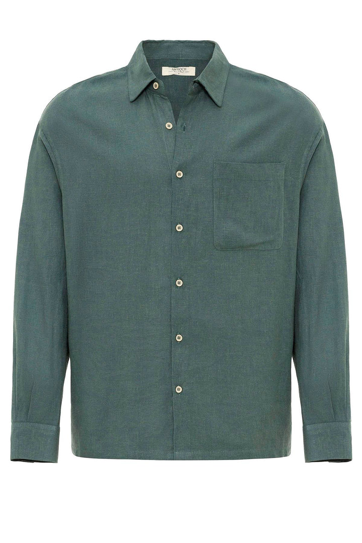 ANT Oversized Long Sleeve Men's Shirt - Catalina Foothills