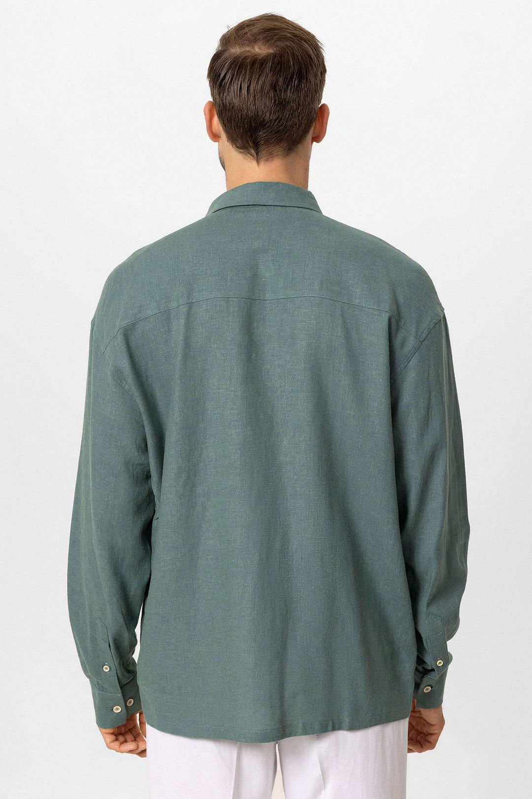 ANT Oversized Long Sleeve Men's Shirt - Catalina Foothills