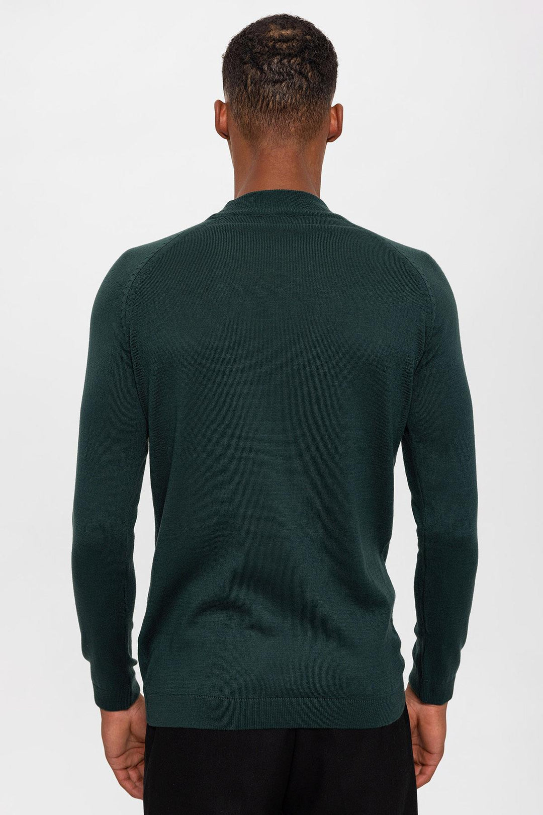 ANT Antioch Green Half-Zip Men's Sweater - Lewisville