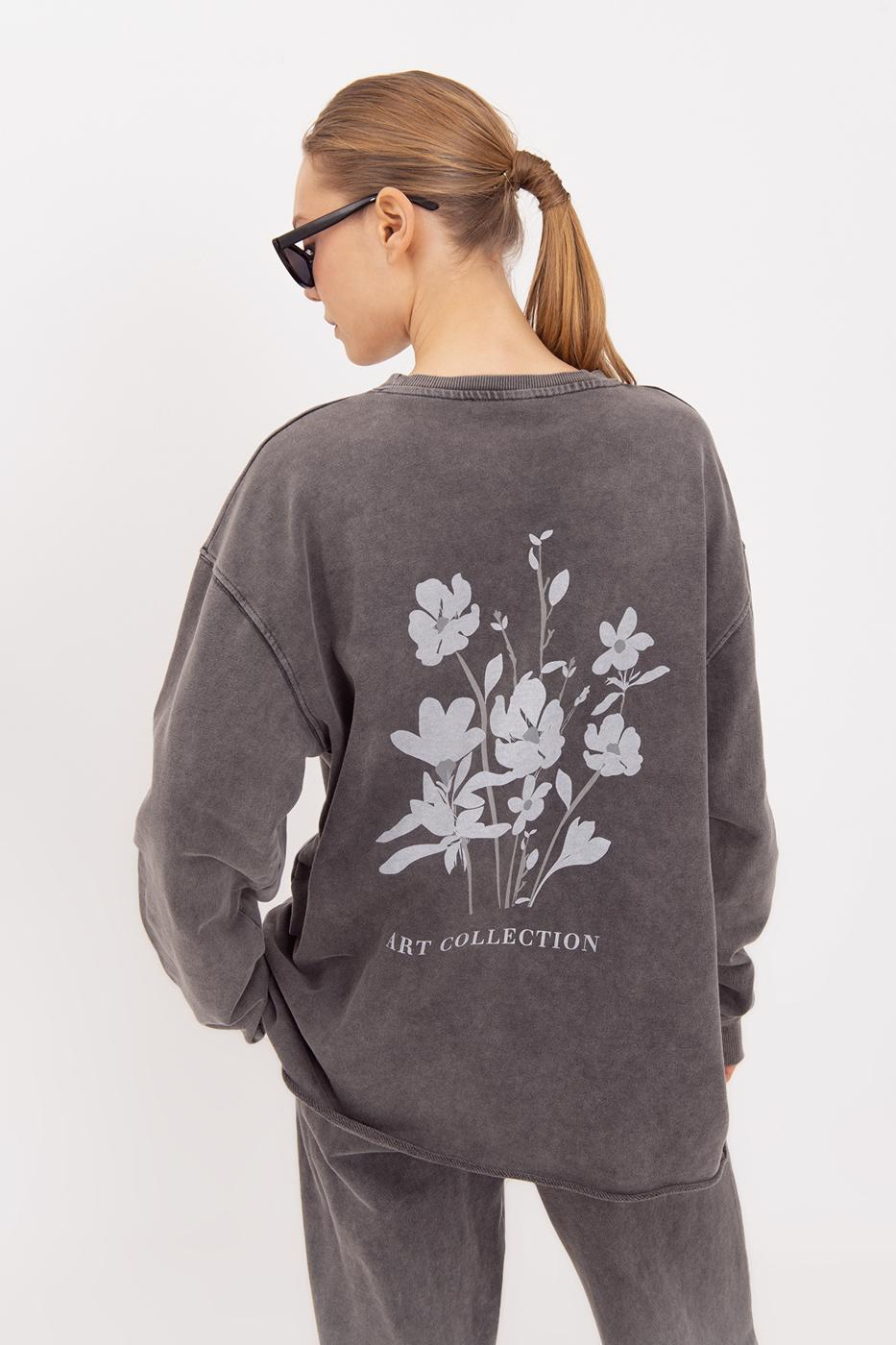 BSL Women Washable Printed Sweatshirt - Heroica Nogales