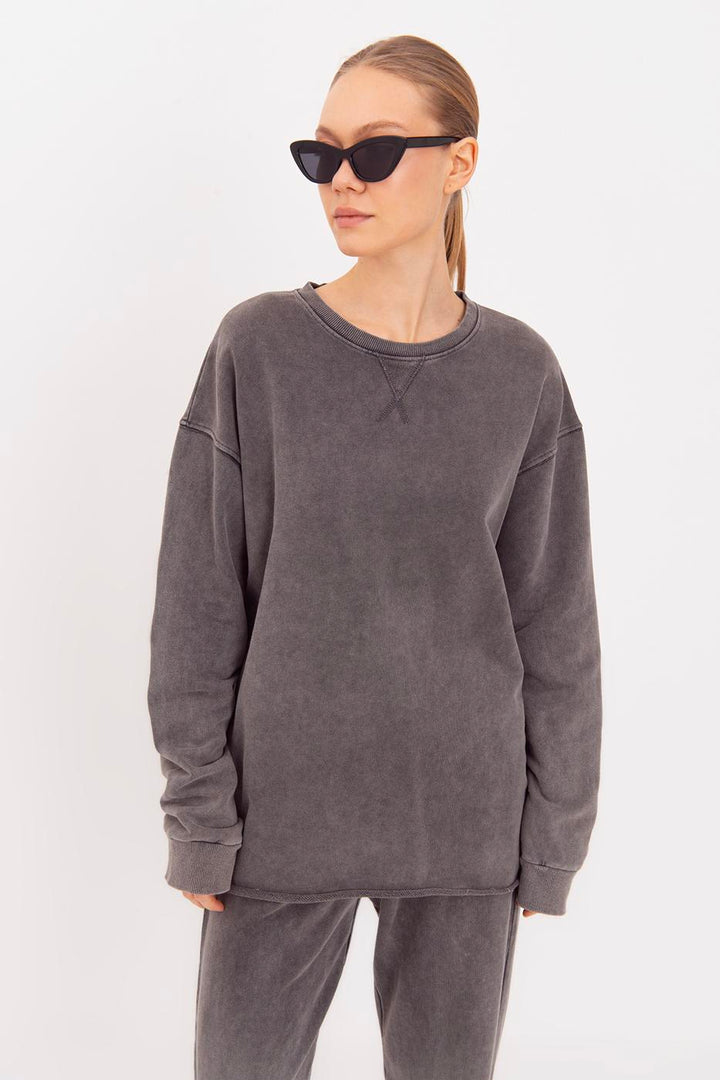 BSL Women Washable Printed Sweatshirt - Heroica Nogales