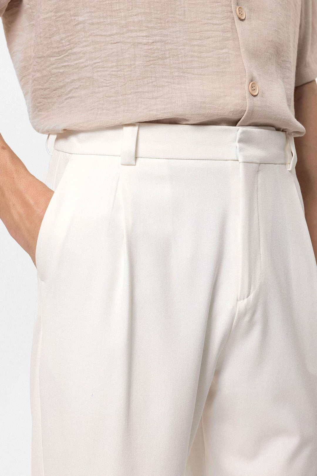 ANT High Waist Baggy Men's Trousers - Glyfáda