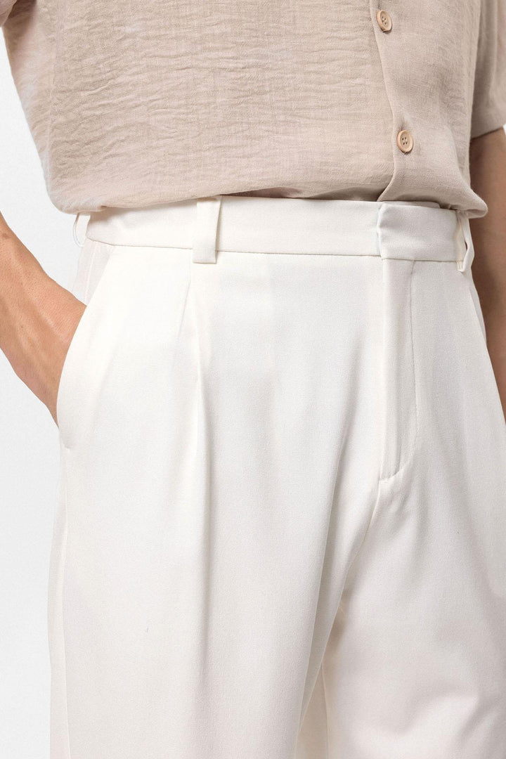ANT High Waist Baggy Men's Trousers - Glyfáda