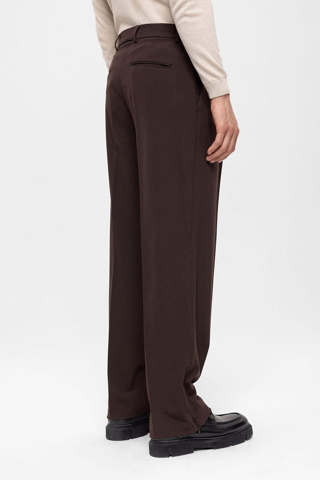 ANT High Waist Zippered Men's Trousers - Tepic