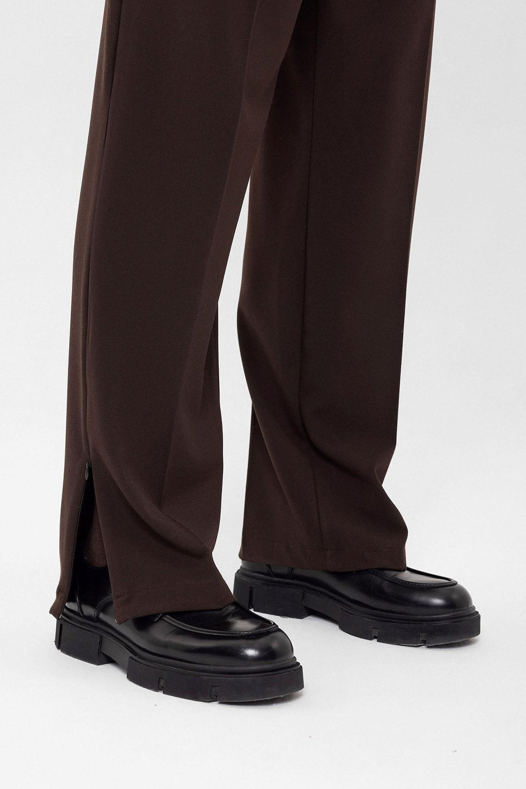 ANT High Waist Zippered Men's Trousers - Tepic