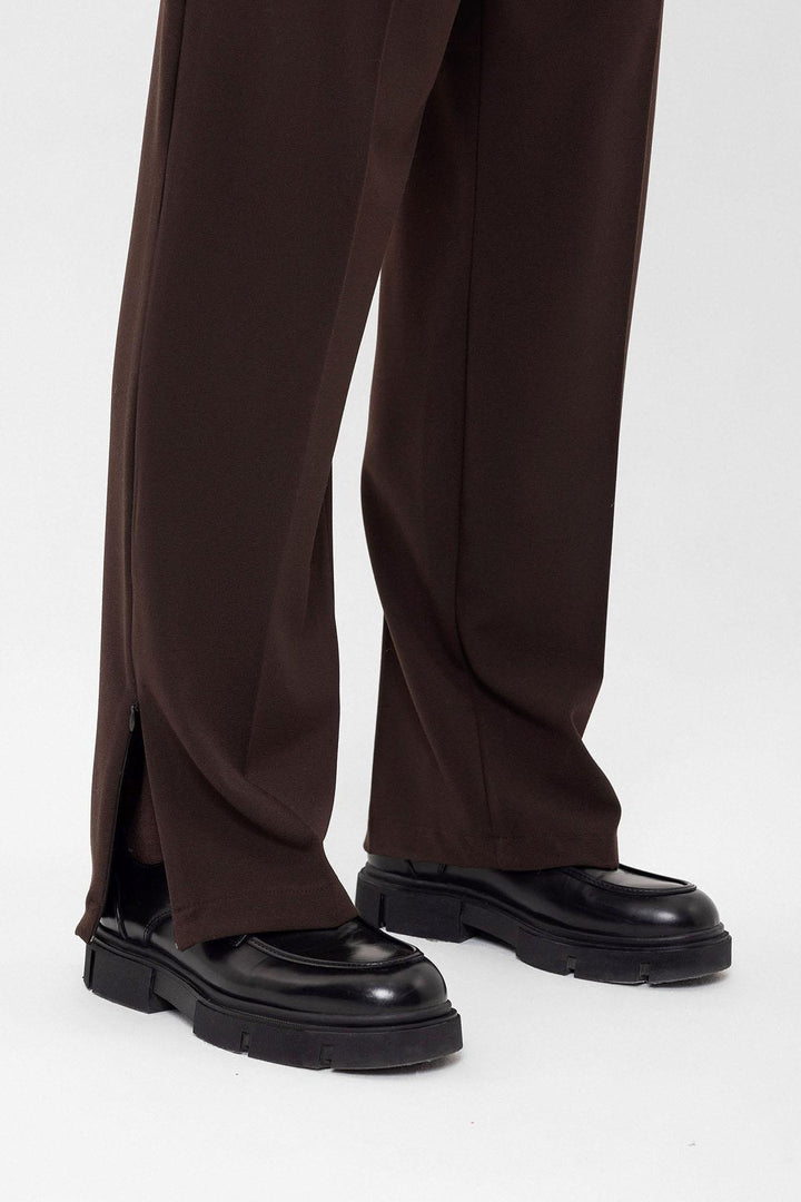 ANT High Waist Zippered Men's Trousers - Tepic