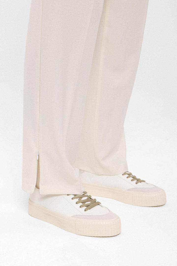 ANT High Waist Zippered Men's Trousers - Strood