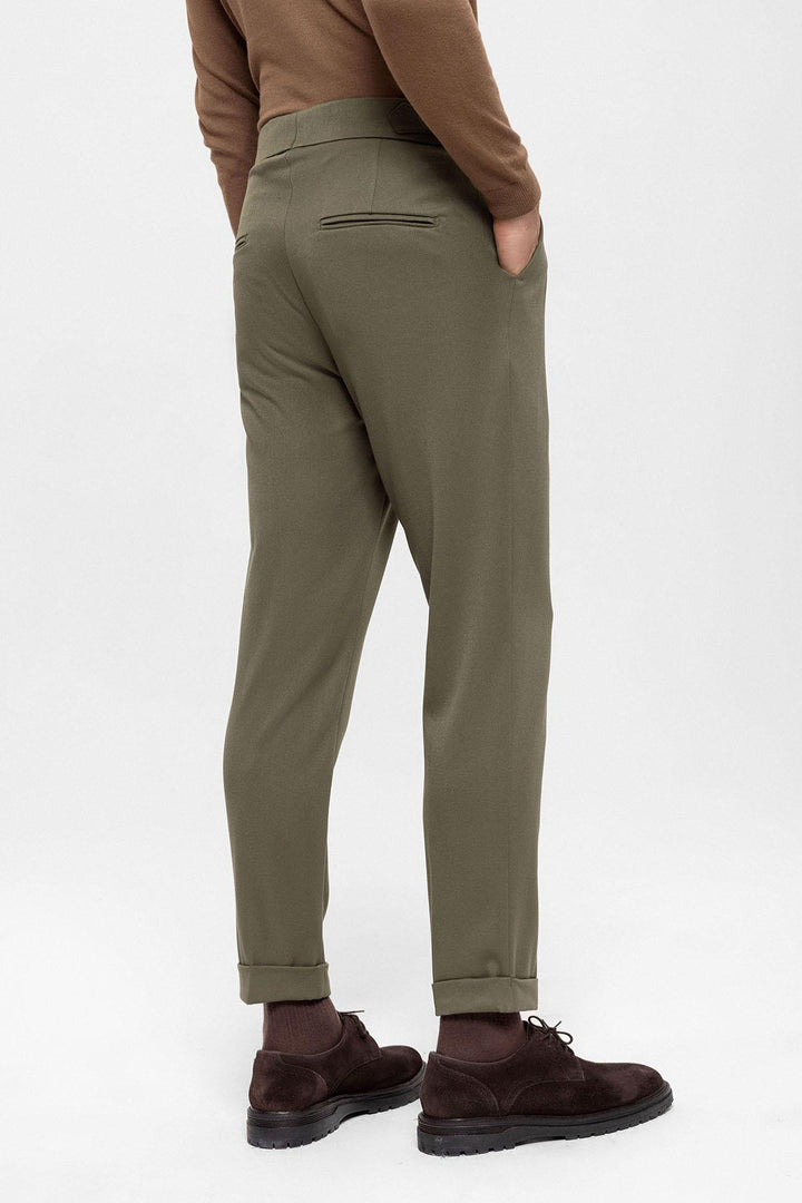 ANT High Waist Pleated Men's Trousers - Teruel