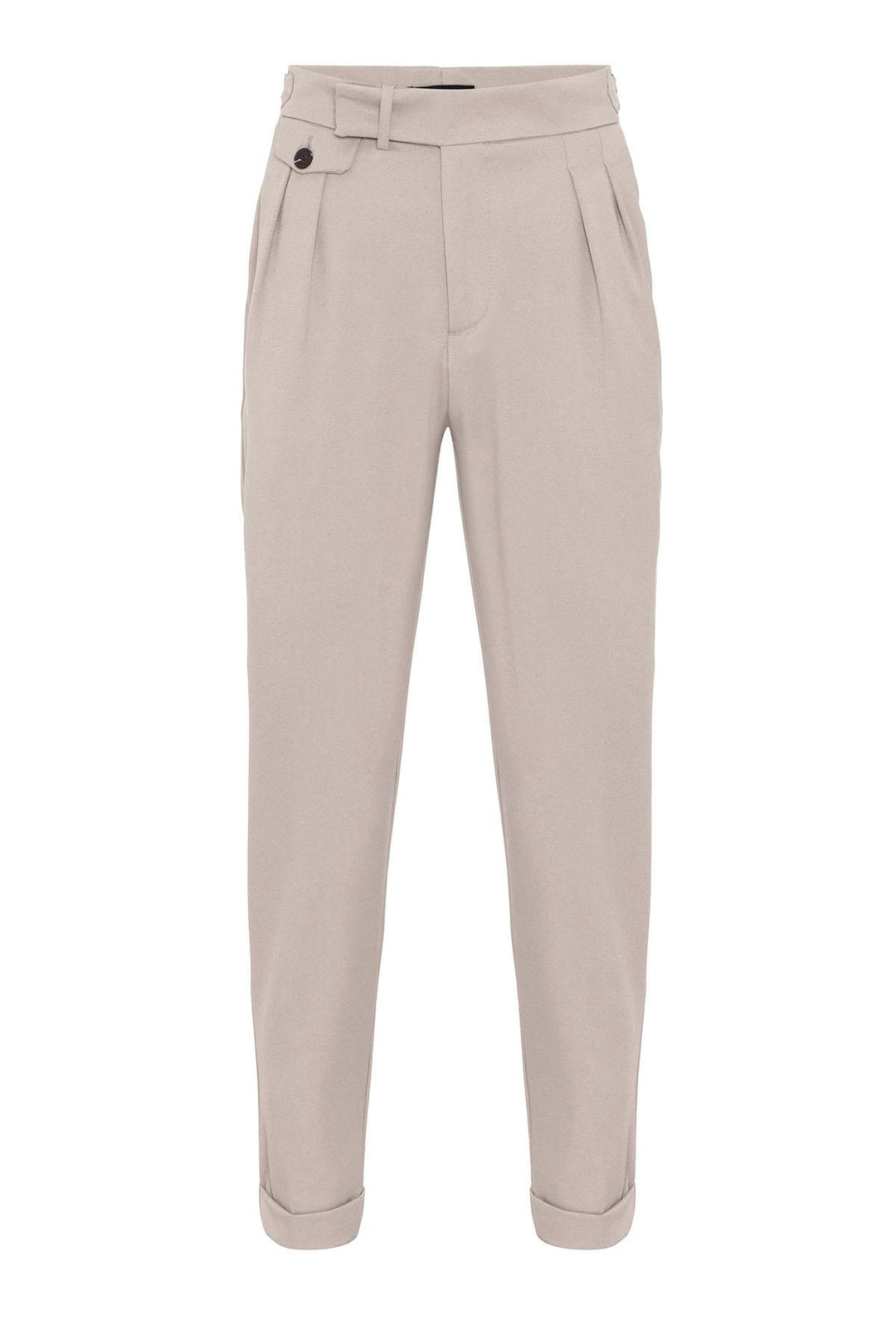 ANT High Waist Pleated Men's Trousers - Aubervilliers
