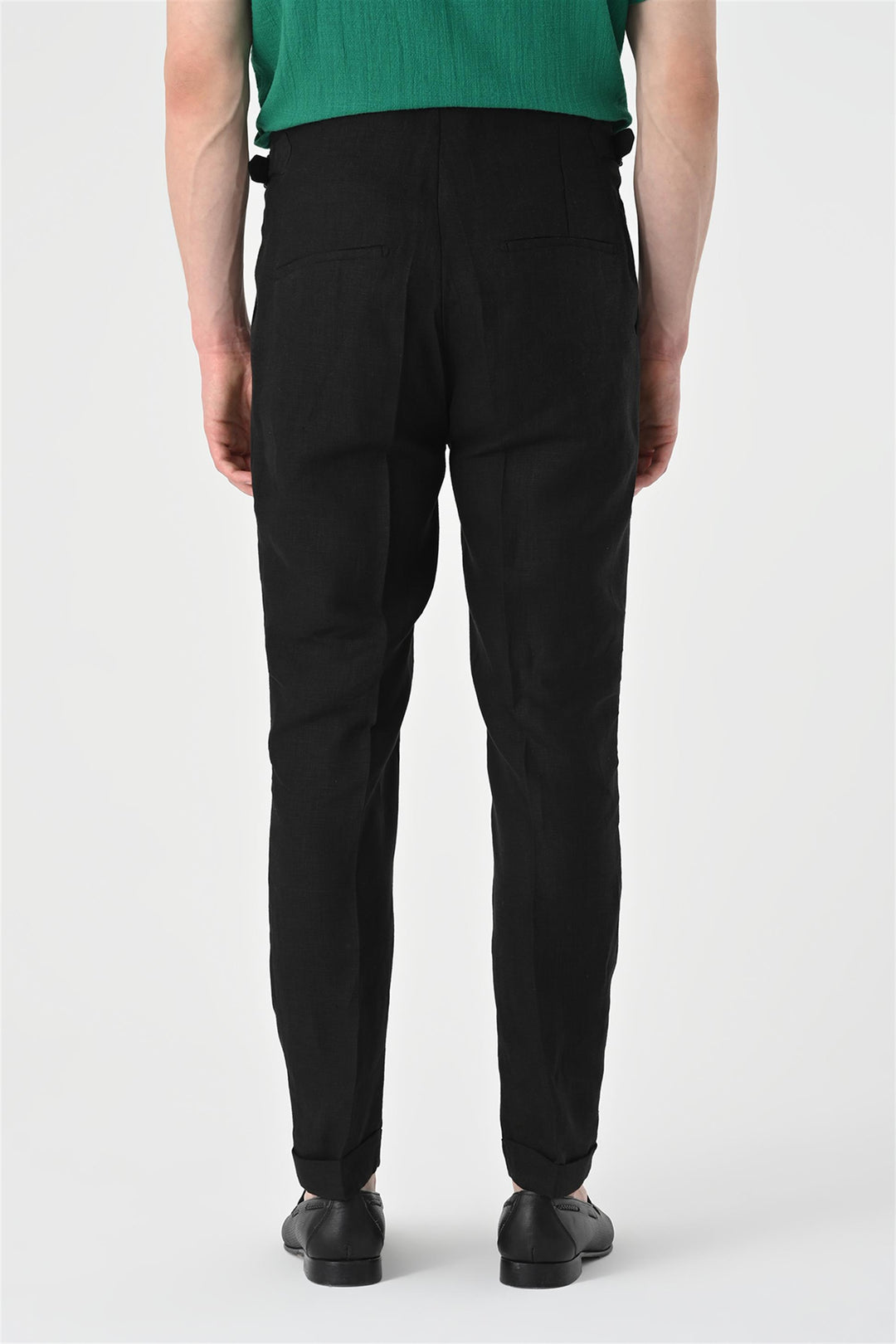 ANT High Waist Pleated Linen Men's Trousers - Cambrils