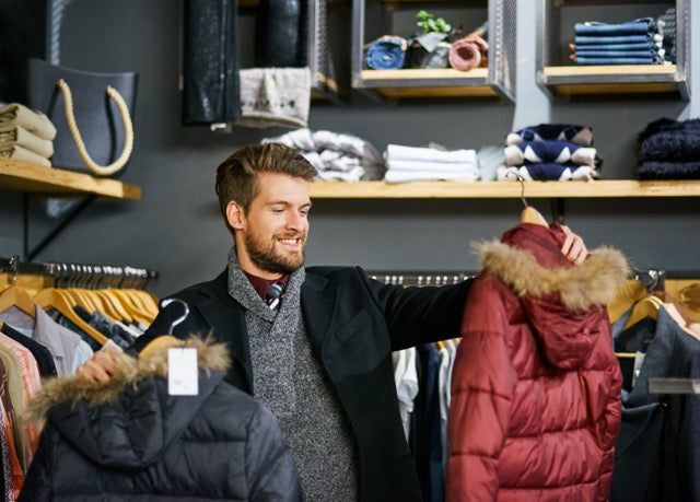 How to Display Jackets and Coats for Men