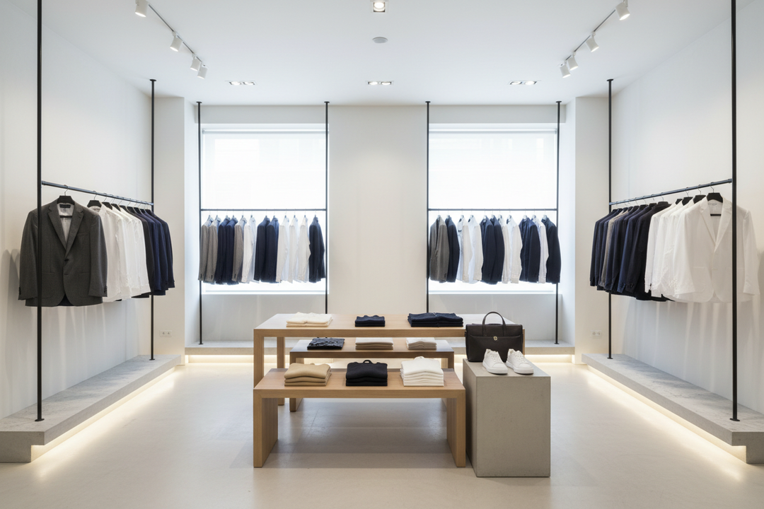 How to Use Minimalist Furniture in Men's Boutiques
