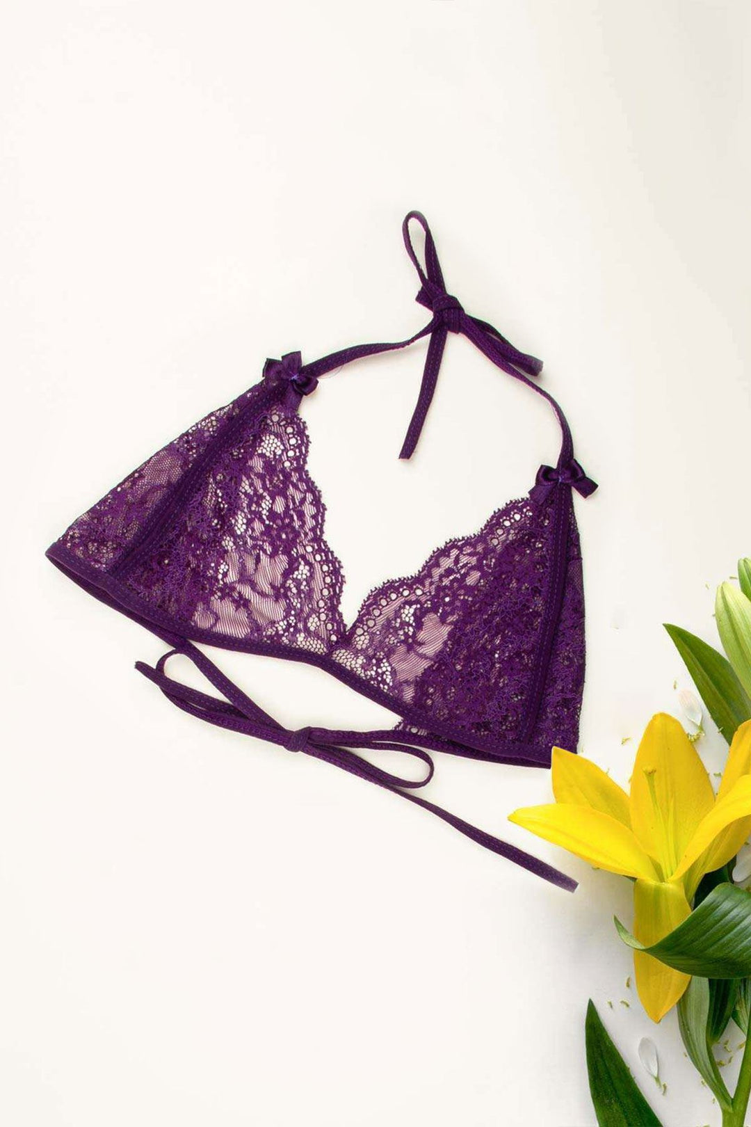 IFO Open Chest Fantasy Bra Purple - Swadlincote