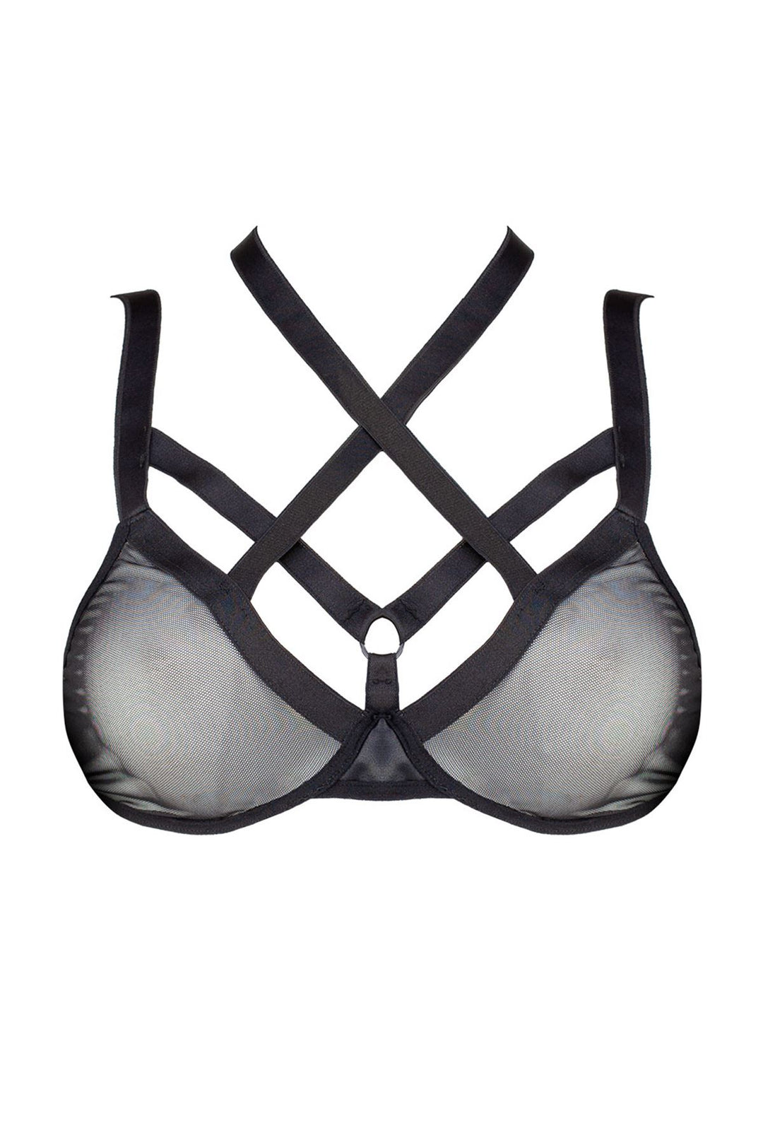 IFO Transparent Special Design Bra Black - Cloppenburg