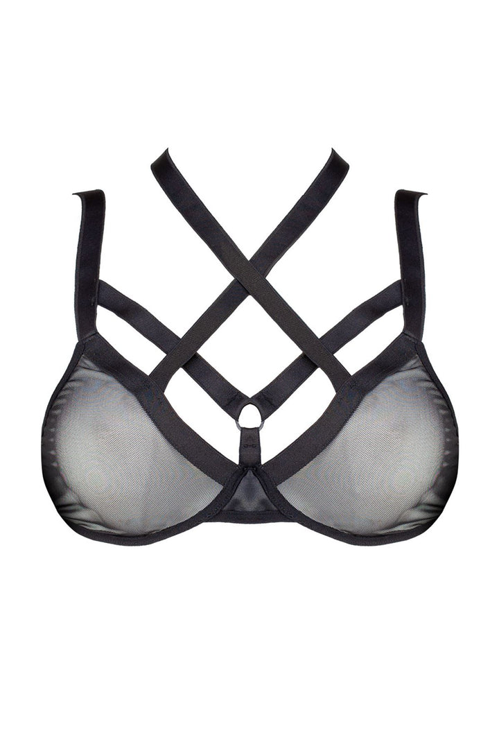 IFO Transparent Special Design Bra Black - Cloppenburg