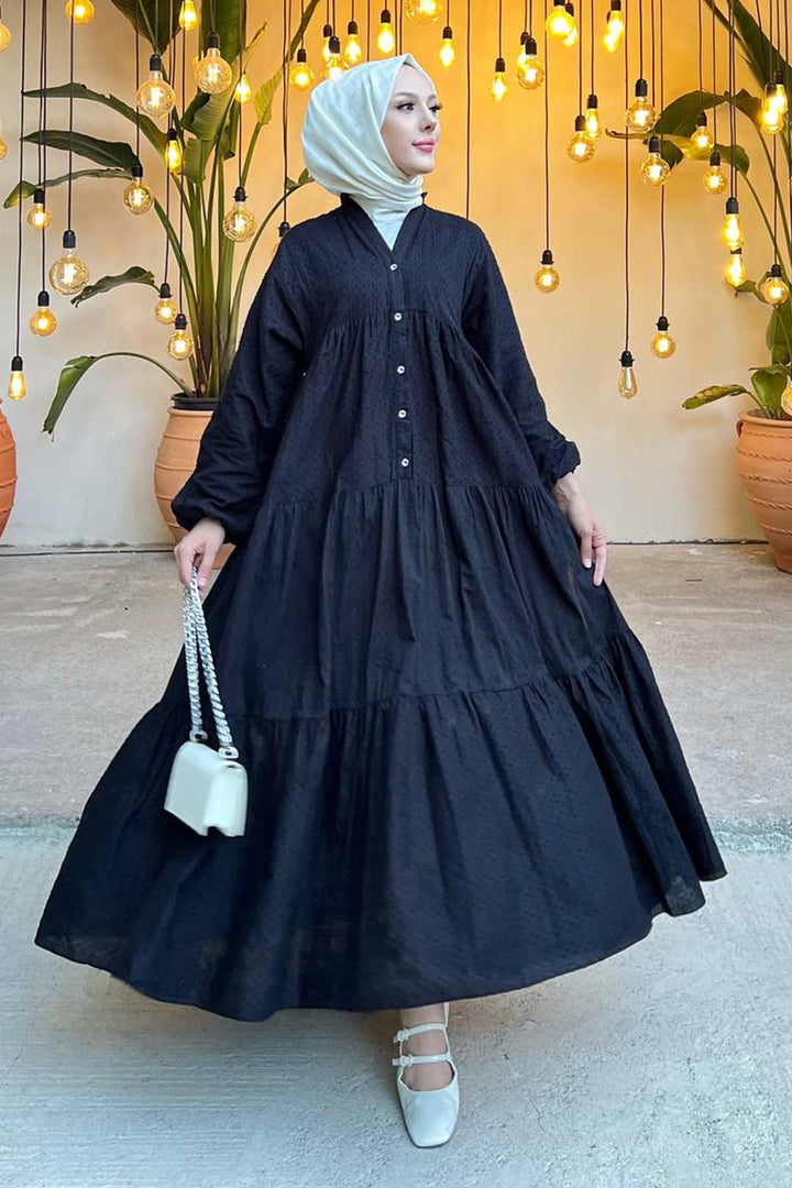 BNG Women Flower Embossed Dress Black 1000 - Coventry