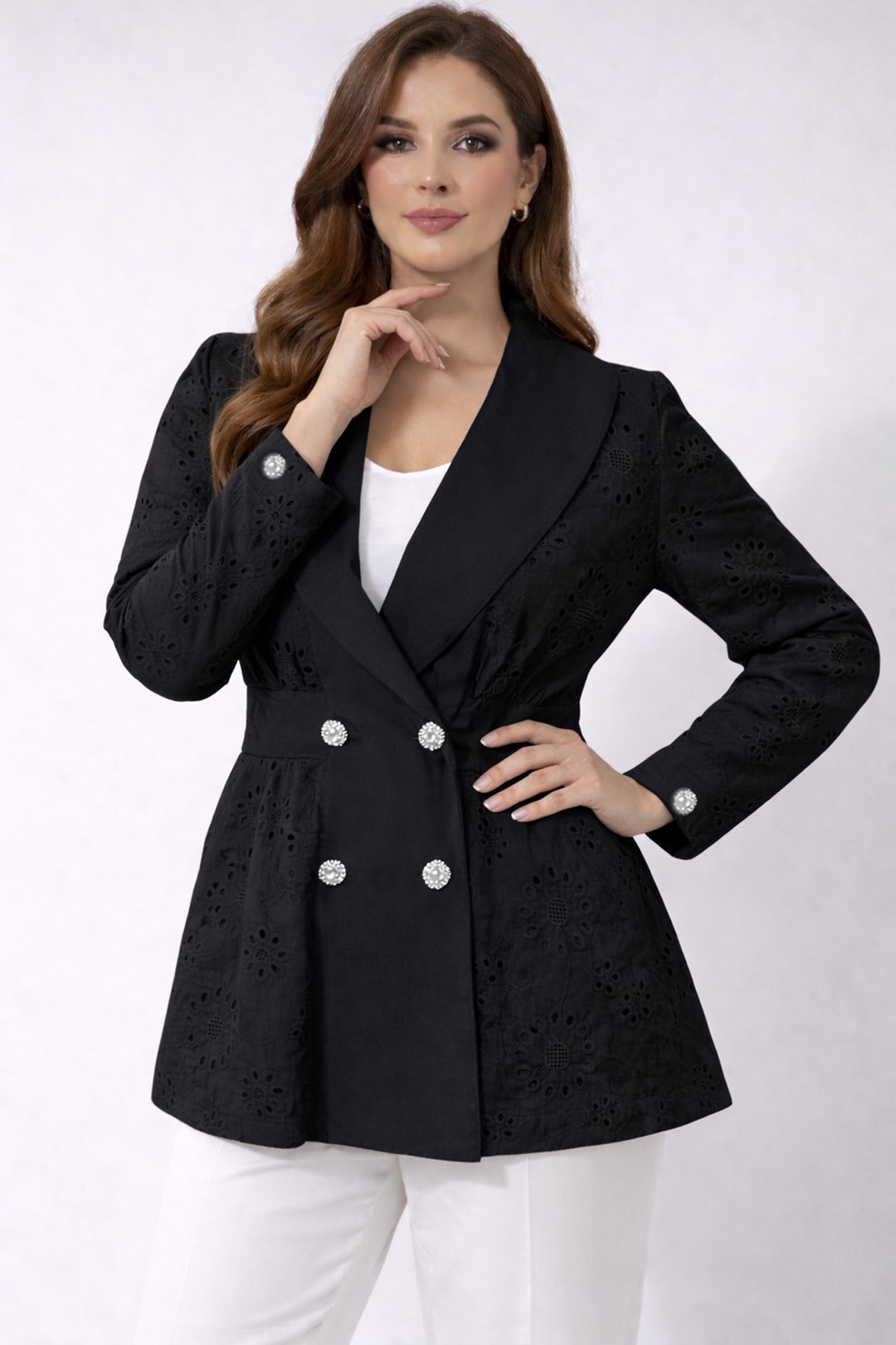 BNG Women Fisto Ceket A3017 Siyah - Northcote