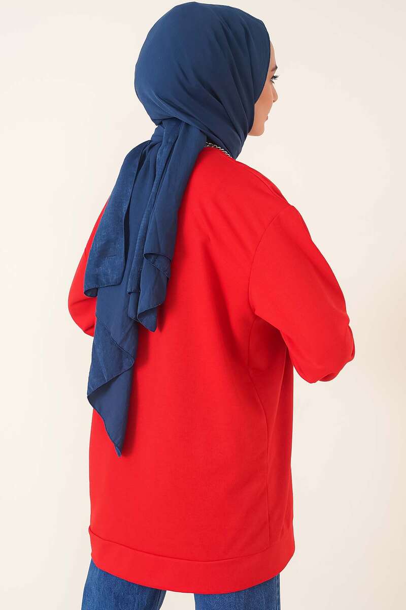 BNG Women Tunic Sweat Red - Clermont