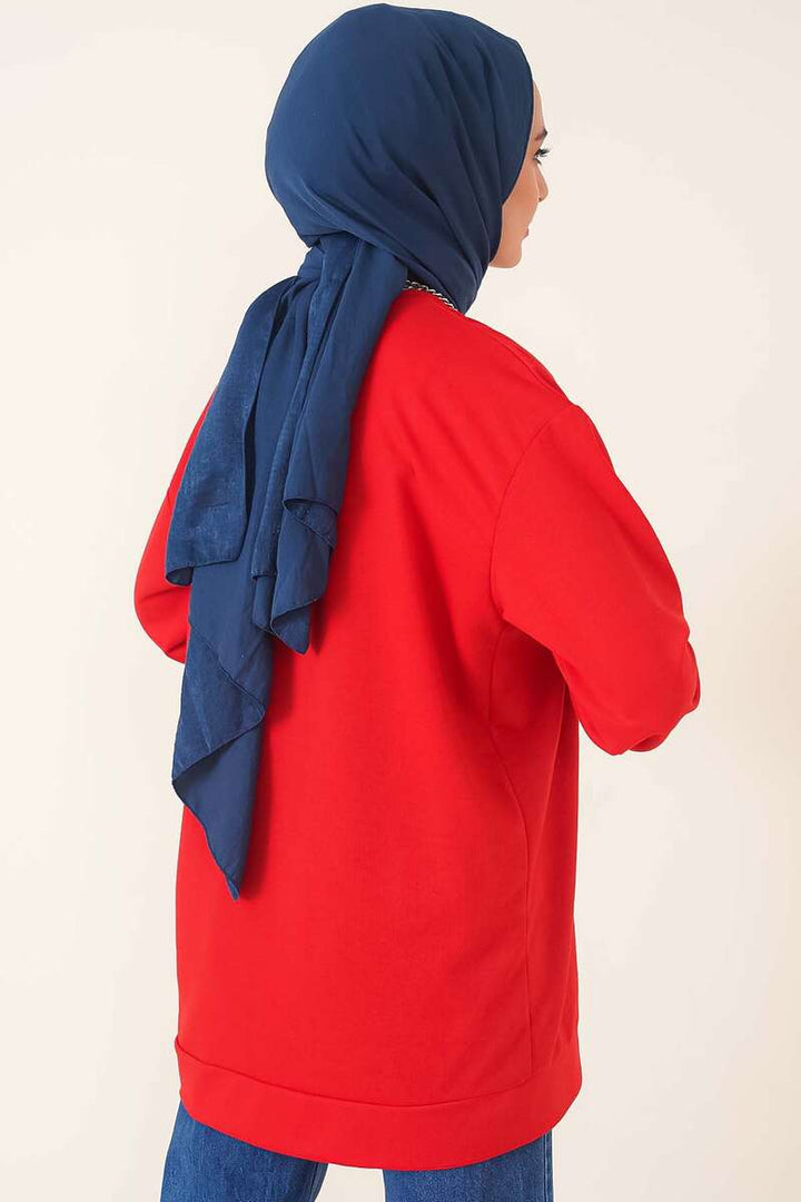 BNG Women Tunic Sweat Red - Clermont