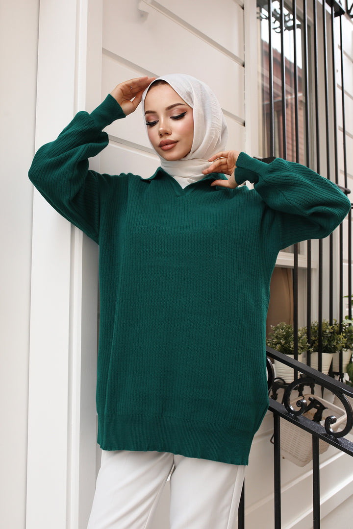 BNG تونيك نسائي -59 خيط، أخضر زمردي - كليرمون