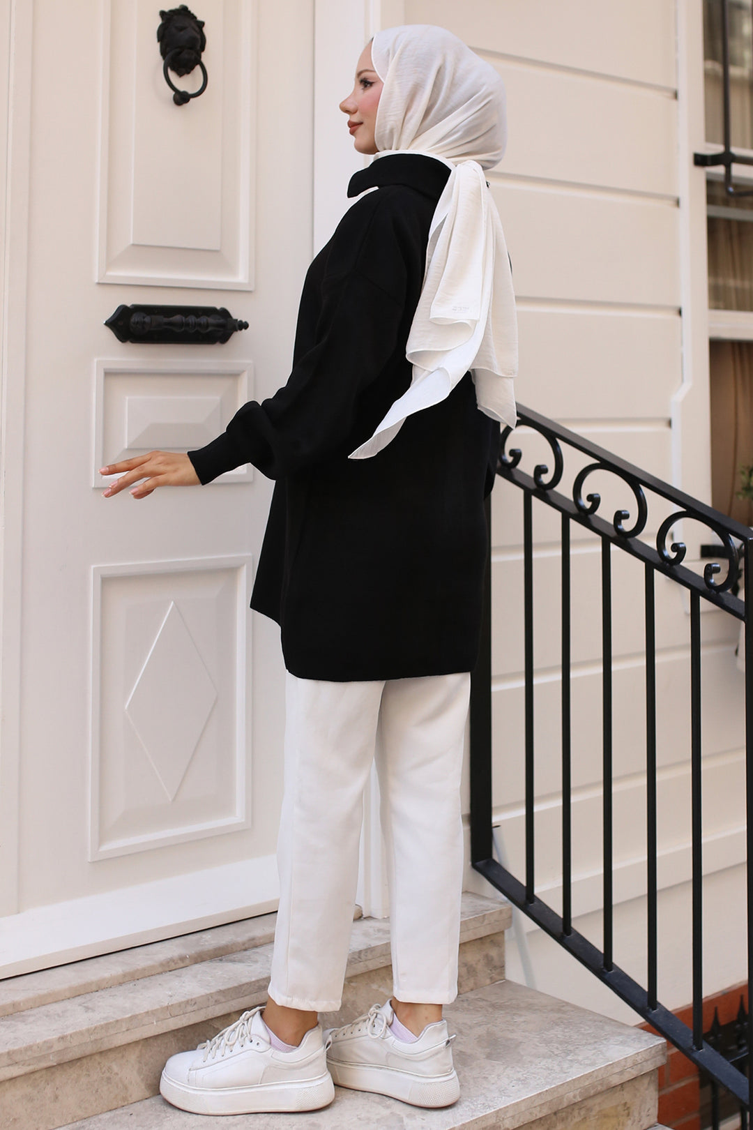 BNG Women 0 Knit Tunic أسود - كليرمونت