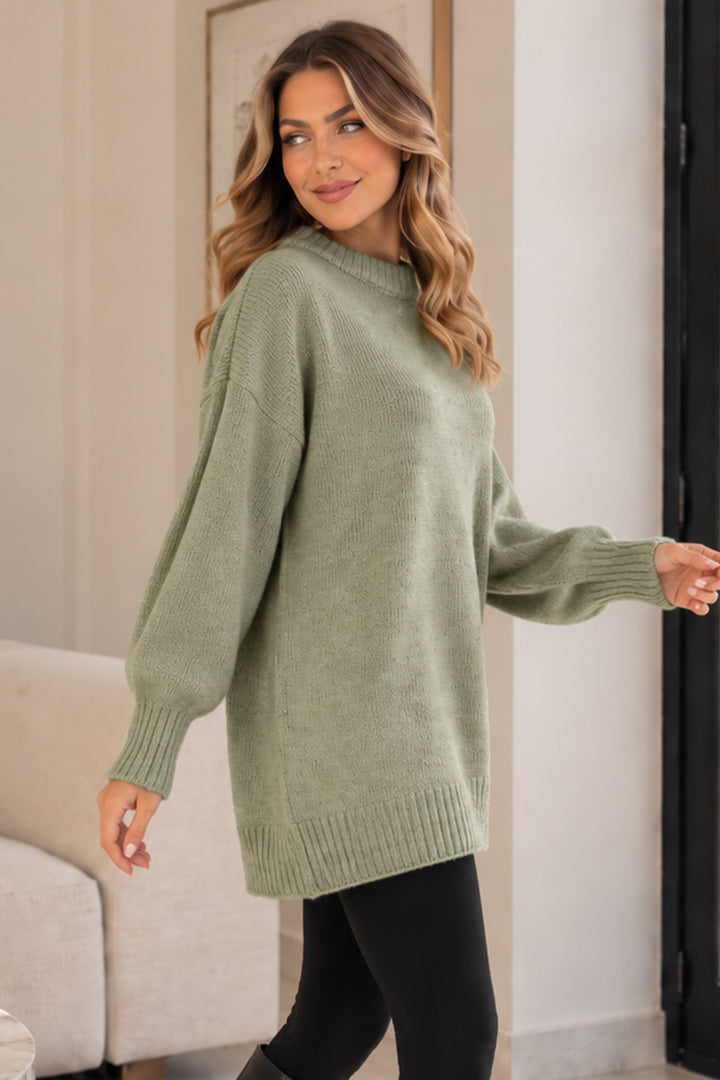 BNG Women Triko Kazak K6027 Çağla - Jalapa