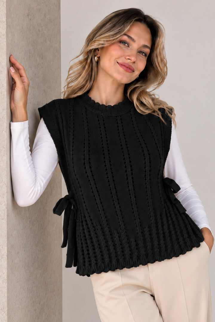 BNG Women Akrilik Triko Süveter N521 Siyah - Penn Hills
