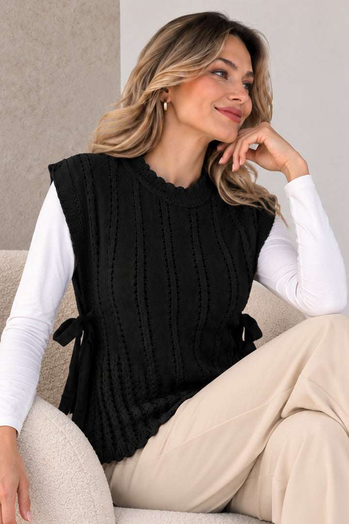 BNG Women Akrilik Triko Süveter N521 Siyah - Penn Hills