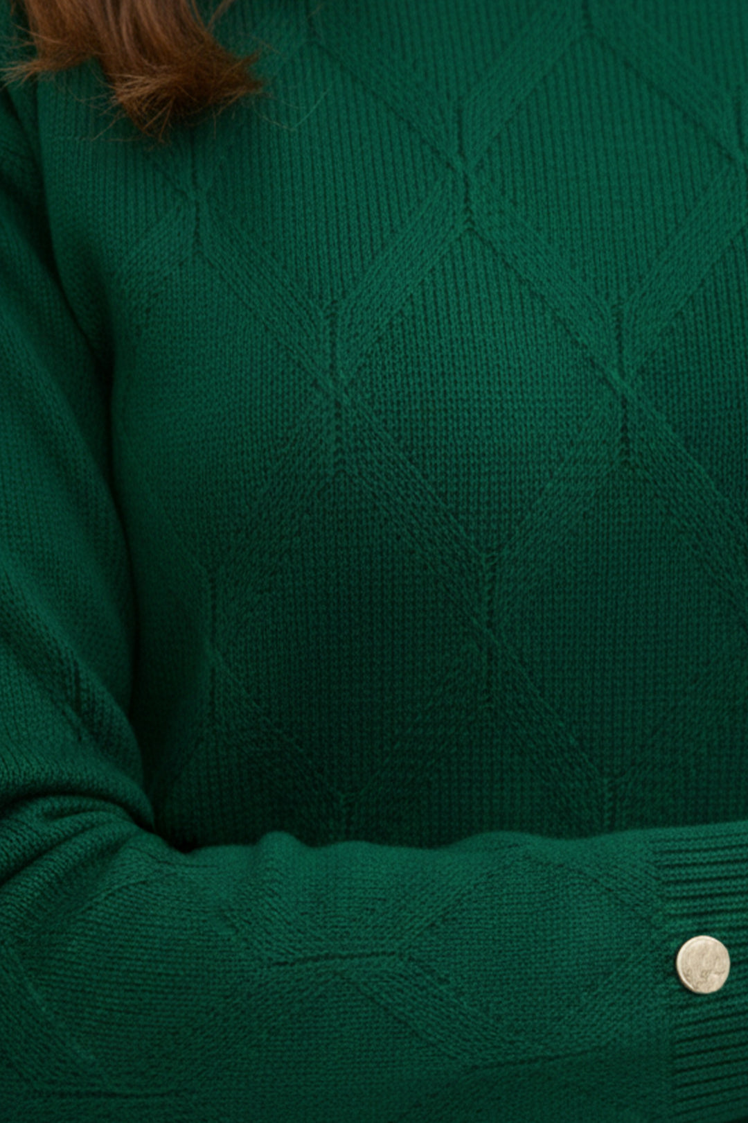 BNG Women Desenli Tunik N3288 Zümrüt Yeşili - Santo Domingo Tehuantepec