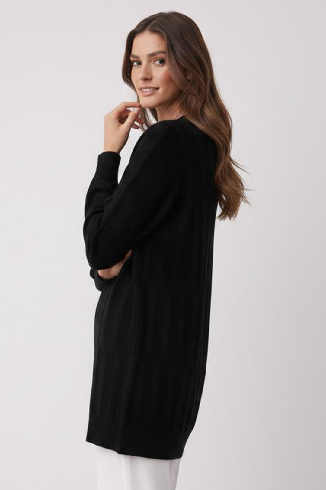 BNG Women Desenli Tunik N3174 Siyah - Foligno
