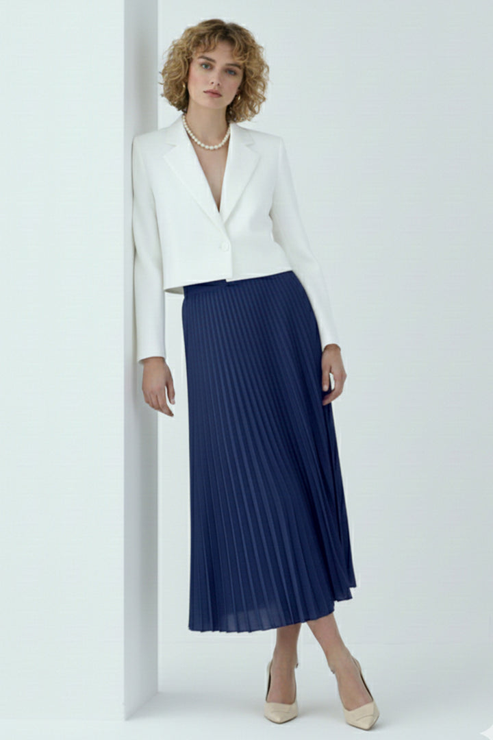 BNG Women Piliseli Etek 4560 Lacivert - Warner Robins