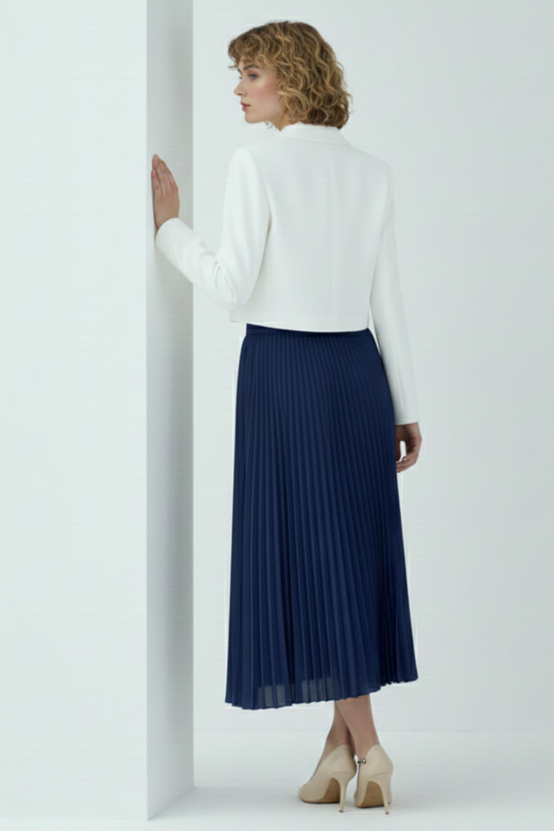 BNG Women Piliseli Etek 4560 Lacivert - Warner Robins