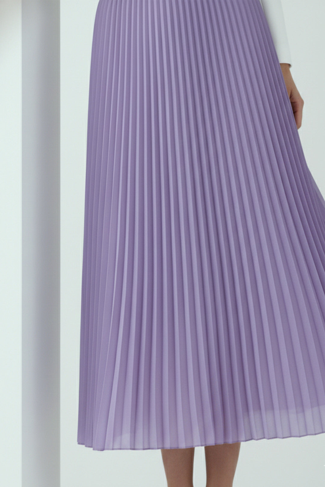 BNG Women Piliseli Etek 4560 Lila - San Clemente