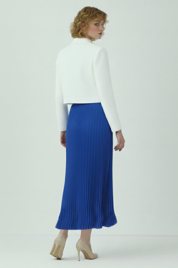 BNG Women Piliseli Etek 4560 Saks Mavisi - Frankenthal