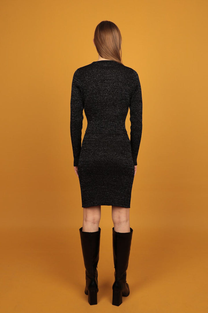 تنورة KKT Glitter Knitwear النسائية - أسود - Naucalpan de Juárez
