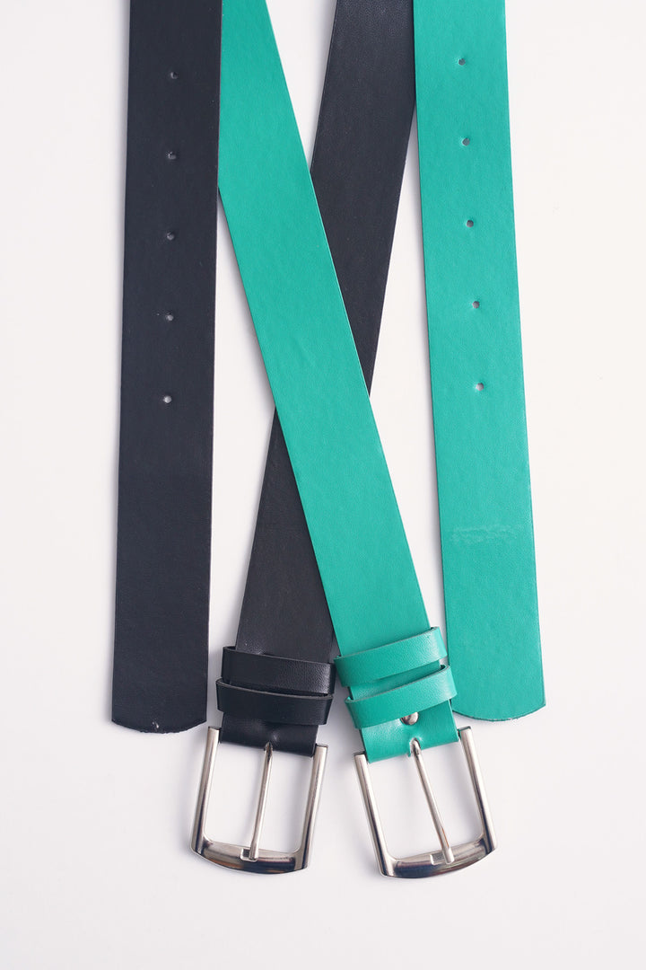 BGD Women Dual Belt - Black - Mint - Avondale