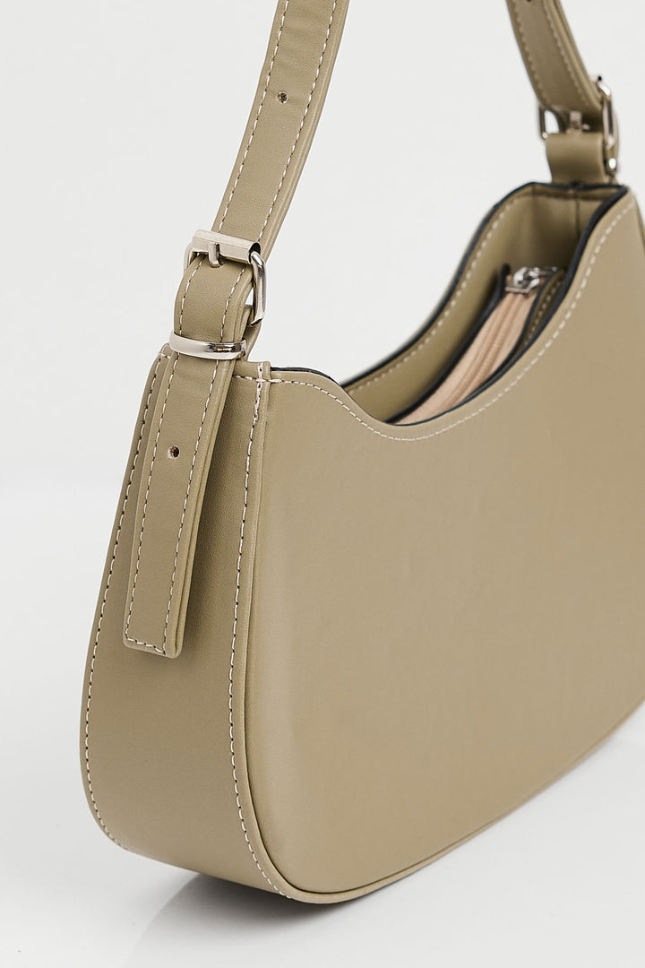 BGD Women Woman Khaki Straight Handle Bag 010167 - Avondale