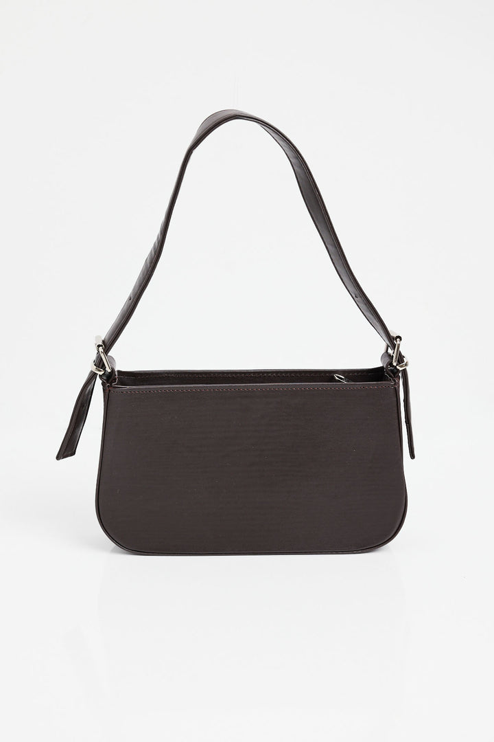 BGD Women Straight Handle Shoulder Bag - Brown - Avondale