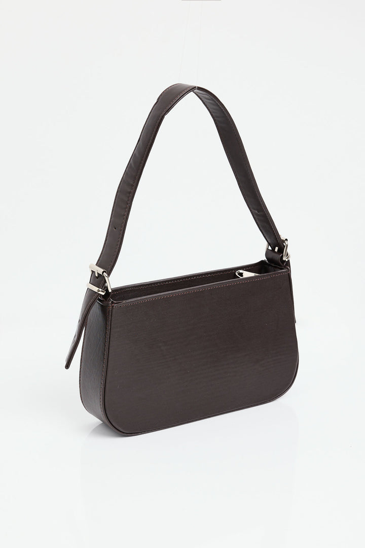 BGD Women Straight Handle Shoulder Bag - Brown - Avondale