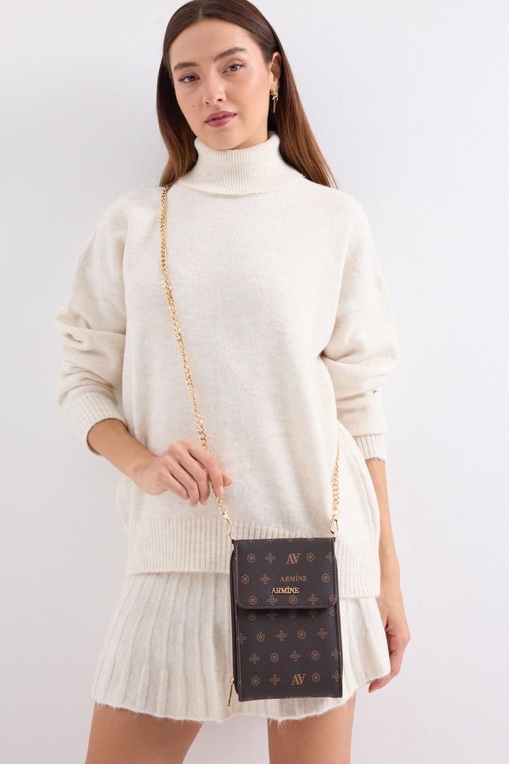 BGD Women Armine Mini Shoulder Bag - C. Brown - Riverview