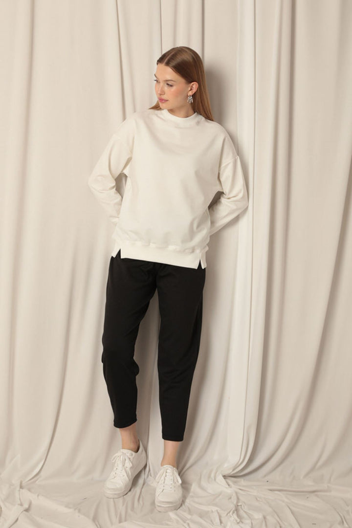 KKT Modal Fabric Shalwar Women Black Trousers - Linden