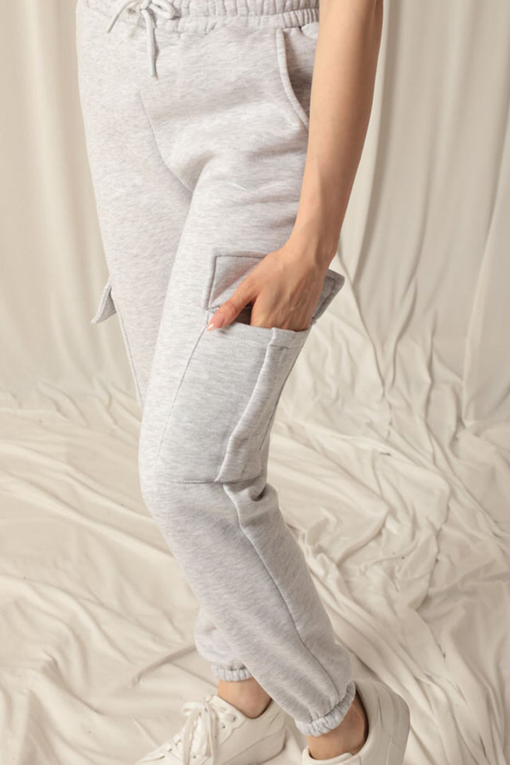 KKT Three Thread Elastic Women's Light Gray Tracksuit - Kerch