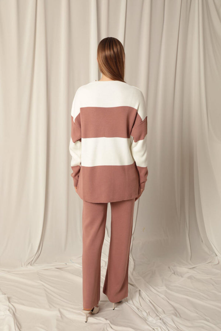KKT Knitwear Fabric Women's Rose Dusty Suit - Nîmes