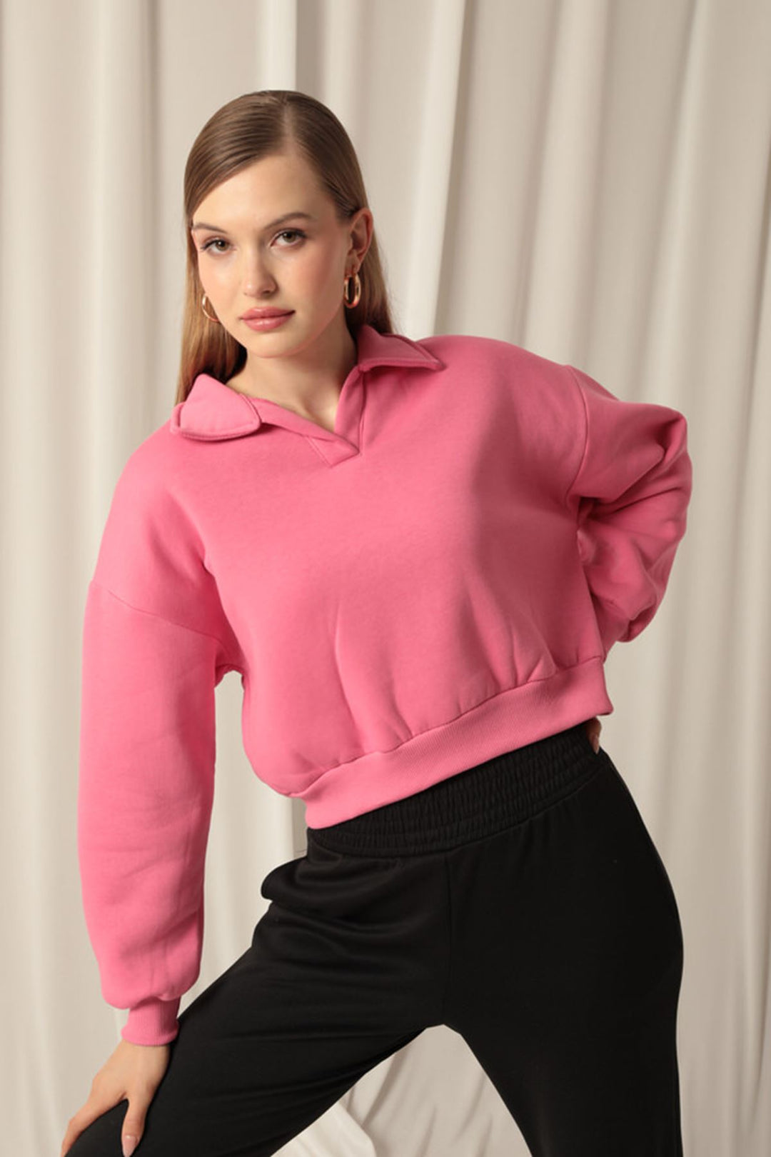KKT Short Women Pink Sweater - Zempoala